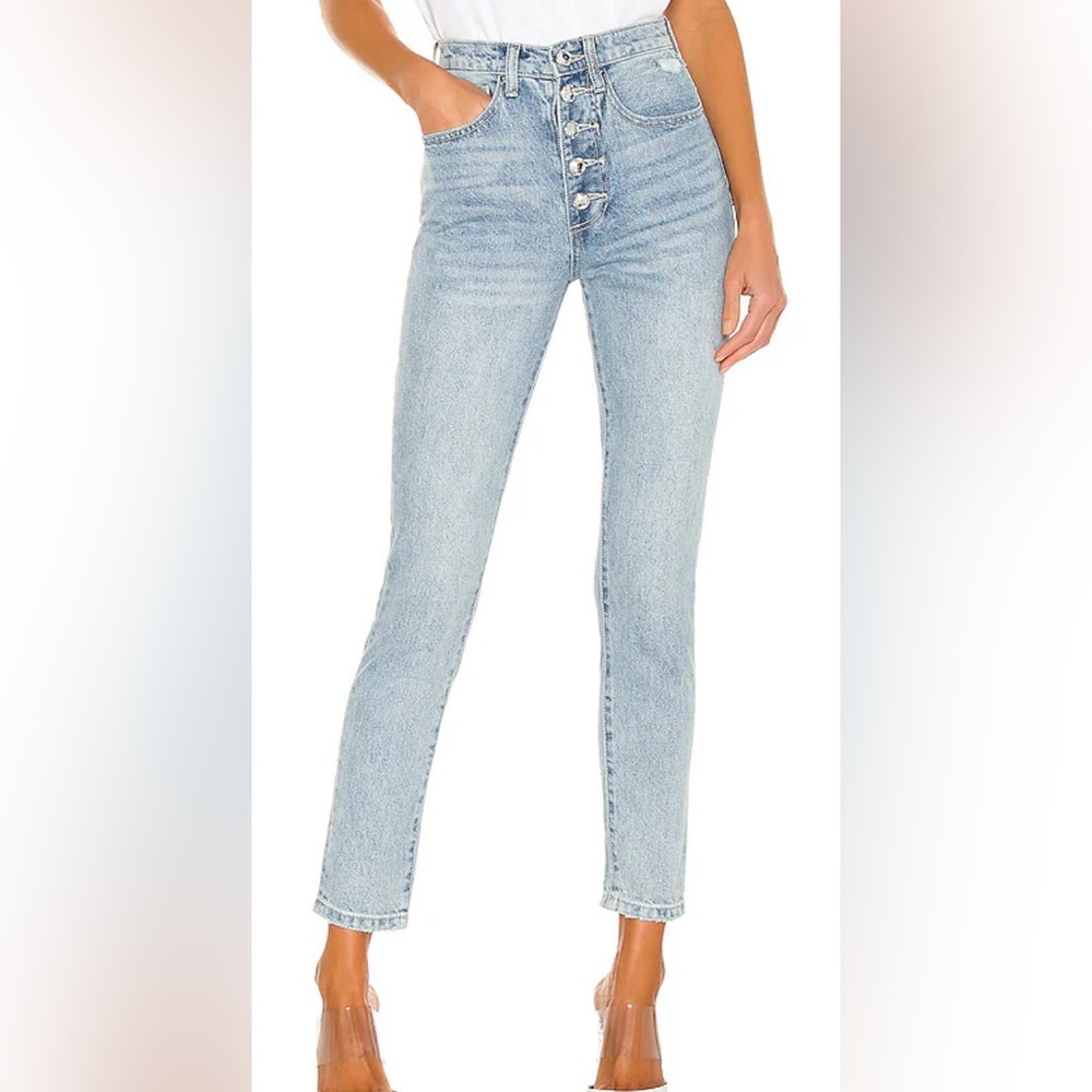 WeWoreWhat x Joe’s Jeans The Danielle Crystal Straight Jeans | Studio | Size 26